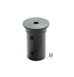 Shaft sleeve with set screw