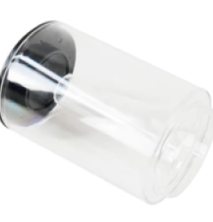 Foam cup 110 with top, heigh 163 mm