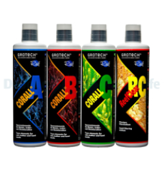 Coral A,B,C + ReefClear Set - 500ml