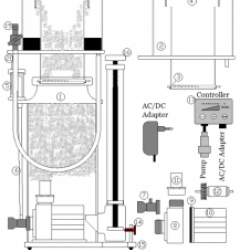 Adapter pressure side pump (SC1351&1456)