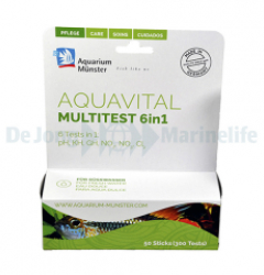 AQUAVITAL MULTITEST 6in1 N-W50 Test StripsDE/GB/FR/NL/SE/D