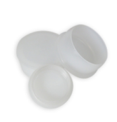 Cover cap connection plug red pipe - transparent