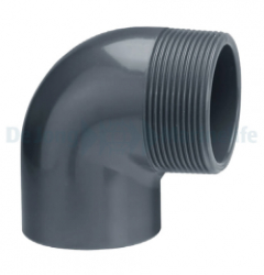 Elbow 90° BSB Mal Thread D - 50 x 2"