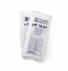 Calibration fluid pH 10,01, 25 bags of 20 ml