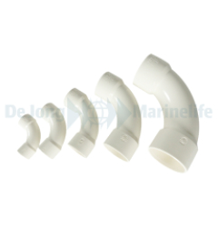 PVC 90° Arch - White