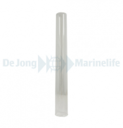 Quartz tube incl. adjustment piece and holder f. O-ring Heli