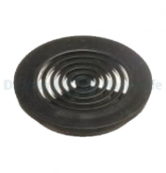 Round grate 50 mm black
