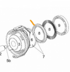Rubber gasket - Set EcoDrift 4.0