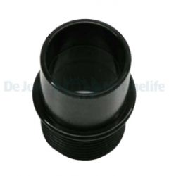 Screwed bushing with O ring seal