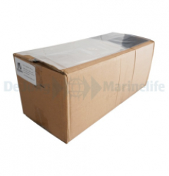 Bio-based plastic bag M (21x50) - I'm green (black)