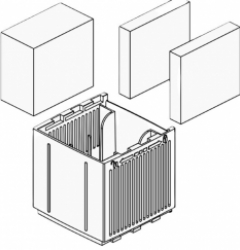Shark Pro Additional Module with 3 Sponges