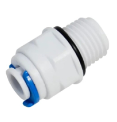 Fitting 1/4" white easy line/premium line