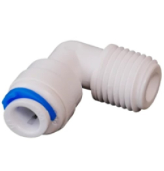 Fitting 1/8" 90° white easy line/premium line