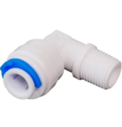 Fitting 1/4" 90° white easy line/premium line