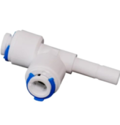 Stem T-piece 1/4 " x 6 mm platinum line plus - 24 V