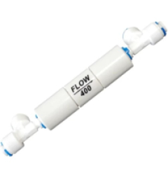 Flow restrictor 400 with connections plantium line plus 24 V