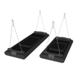 Brackets for suspending Edge lights